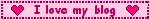 I love my blog