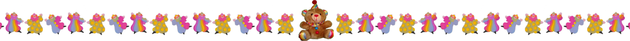 Clowns and clown bear