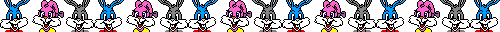 Buster, Babs, and Bugs Bunny