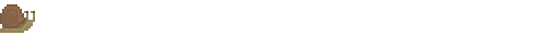 Snail moving from left to right