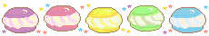 Cookies with frosting in middle