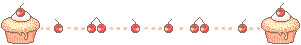 Cupcakes and cherries