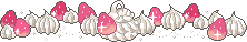 Strawberries and meringue cookies