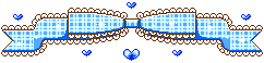 Blue bow
