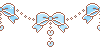 Blue bows