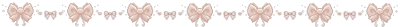 Pink bows