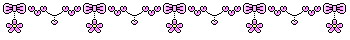 Pink bows and flowers