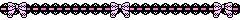 Pink bows with black lace