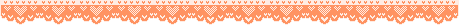 Orange lace with hearts