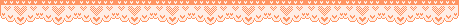 Orange lace with hearts
