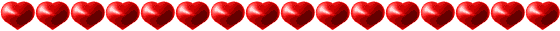 Red hearts