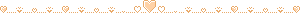 Orange hearts