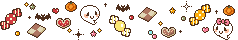 Ghosts, cookies, and candies