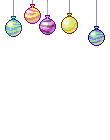 Multicolour ornaments