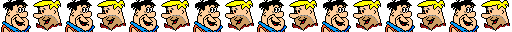 Fred Flintstone and Barney Rubble