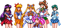 Sailor Moon - Sailor Scouts