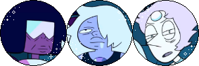 Steven Universe - Garnet, Amethyst, and Pearl