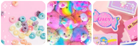 Cereal, stuffed animals, and stickers