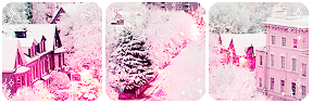 Wintery town