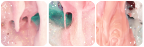 Pink goop