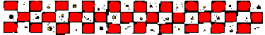 Red checker pattern