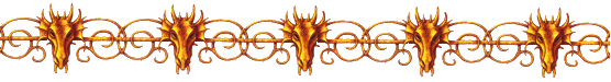 Gold dragon heads