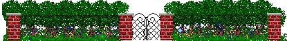 Gate with trees