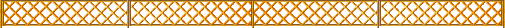 Lattice fence