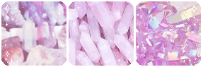 Purple crystals