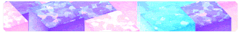 Blue, pruple, and pink blocks