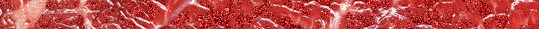 Glittery meat