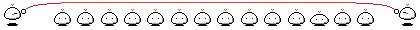 Ghosts jumping rope