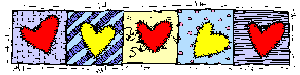 Quilt hearts