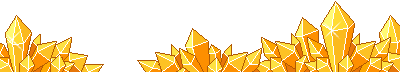 Orange crystals