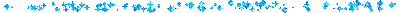 Blue sparkles