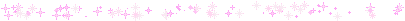 Pink sparkles