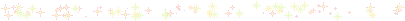 Yellow sparkles