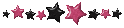Pink and black stars