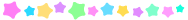 Multicolor stars