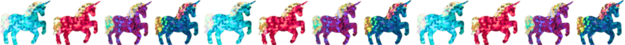Unicorn stickers