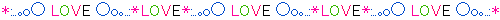 'Love' kaomoji