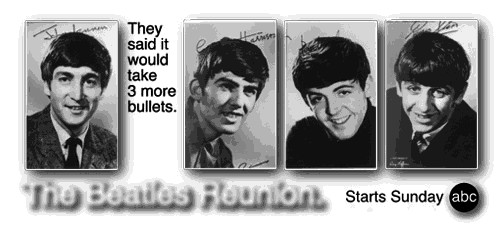 'They said it would take 3 more bullets' The Beatles