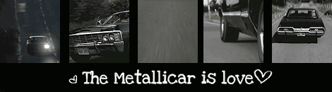 Supernatural - 'The Metallicar is love' banner