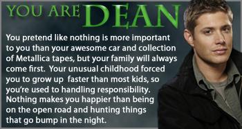 Supernatural - 'You are Dean'